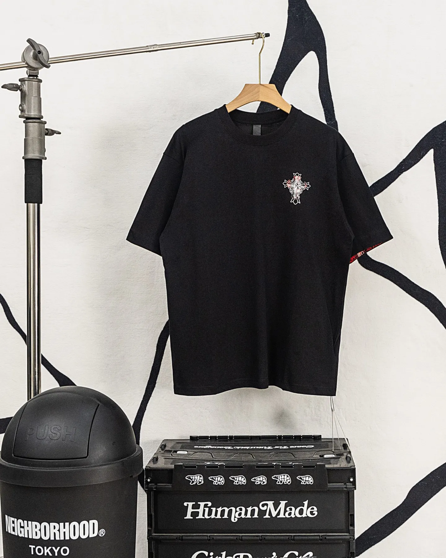 ：H 03 Chrome Hearts CH Black 2026 Authentic 0 Quality os 0 : Sizes: S M L XL